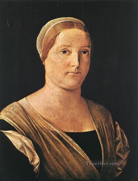 ロレンツォ・ロット Painting - 女性の肖像 ルネッサンス ロレンツォ・ロット